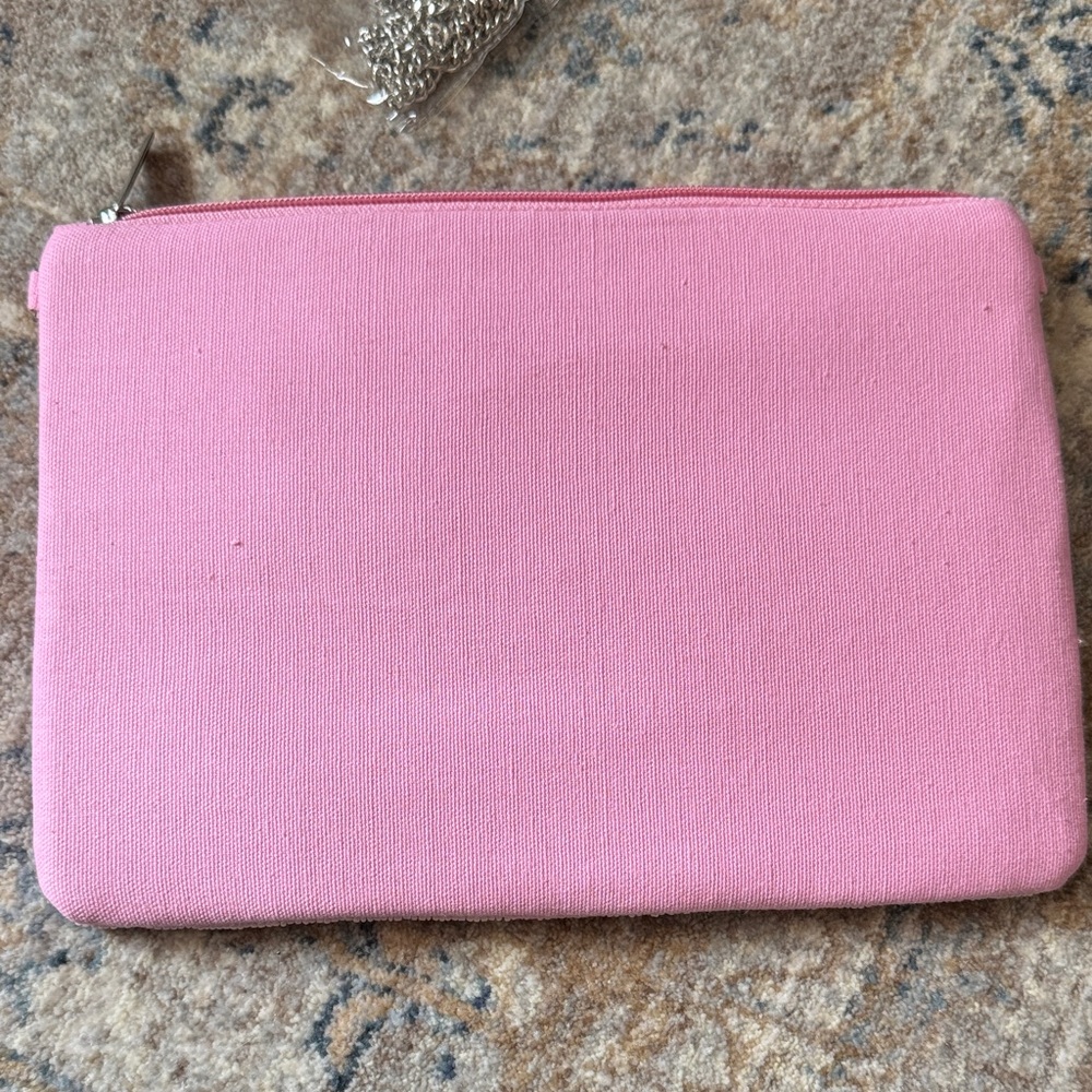 Floral Pink Beaded Clutch - Picture 2 of 8